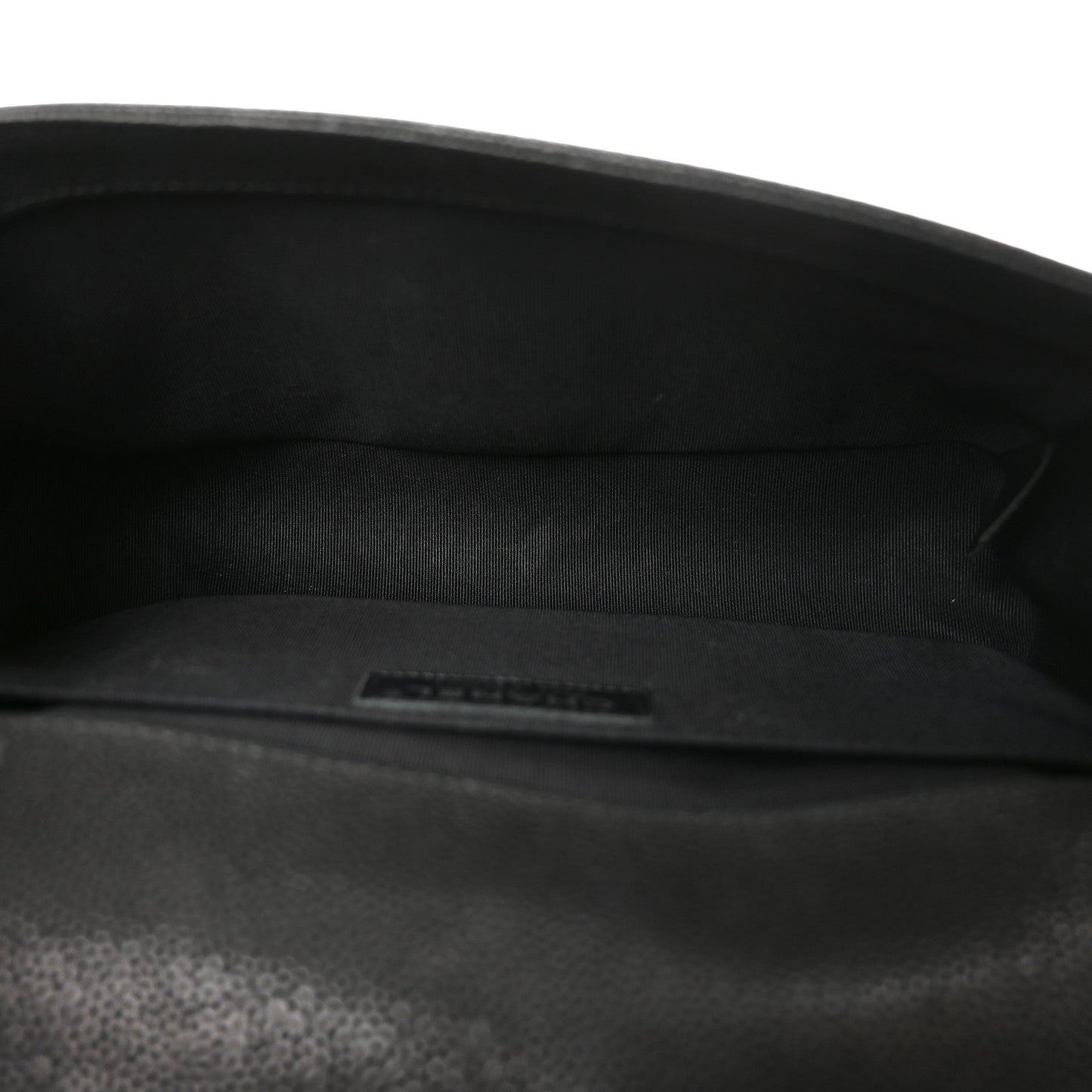Iridescent Caviar Quilted Medium Boy Flap Black