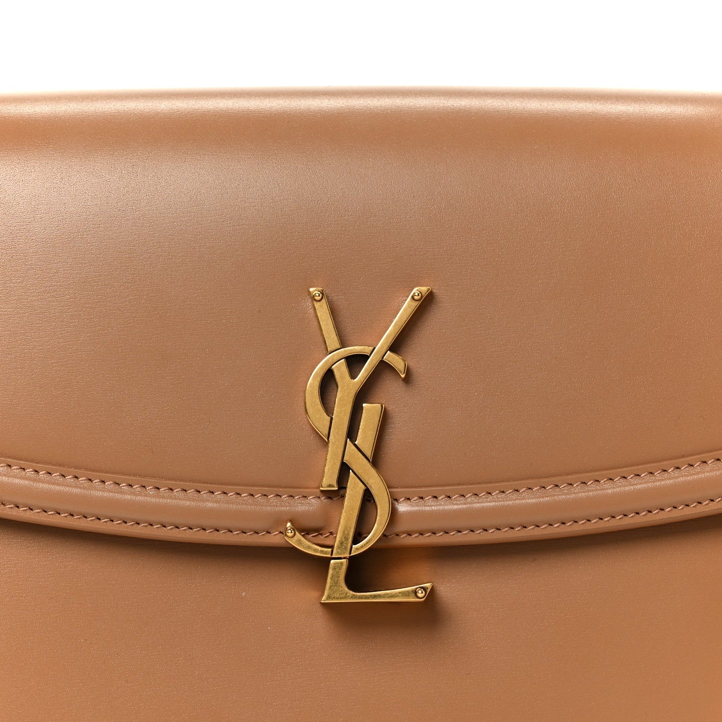 Soft Ultracalfskin Monogram Small Solferino Shoulder Bag New Hazelnut