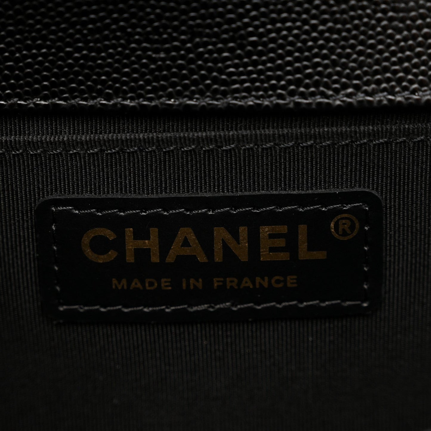 Caviar Quilted Medium Boy Flap Black