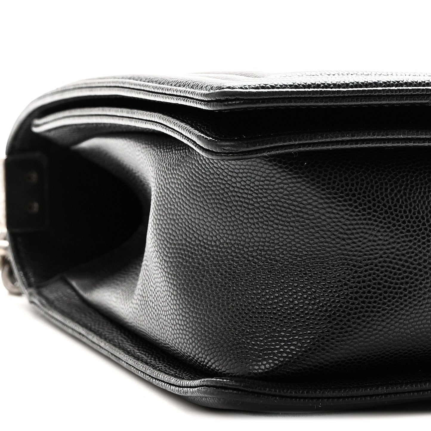 Caviar Quilted New Medium Boy Flap Black