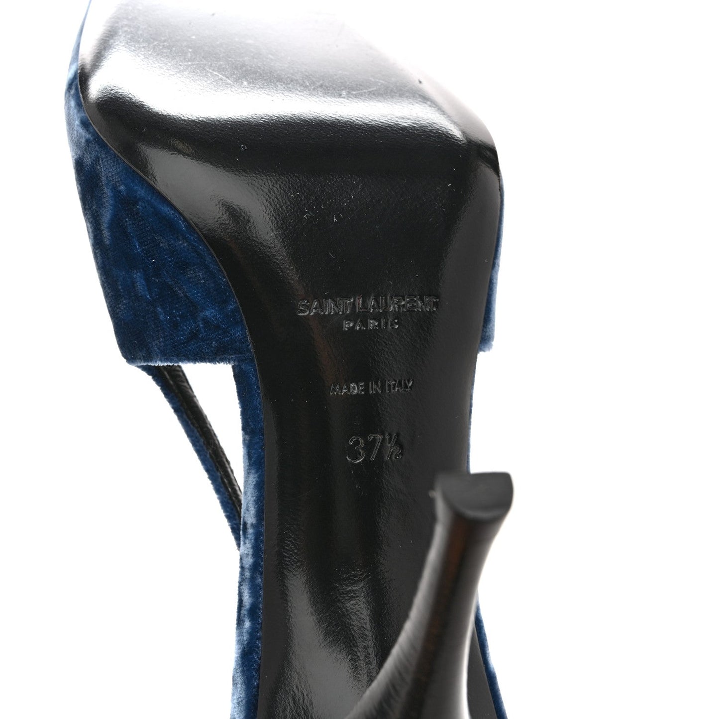 Velvet Tom 90 Dream Slingback Pumps 37.5 Denim