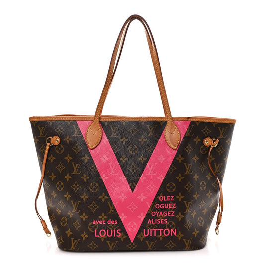 Monogram V Neverfull MM Grenade