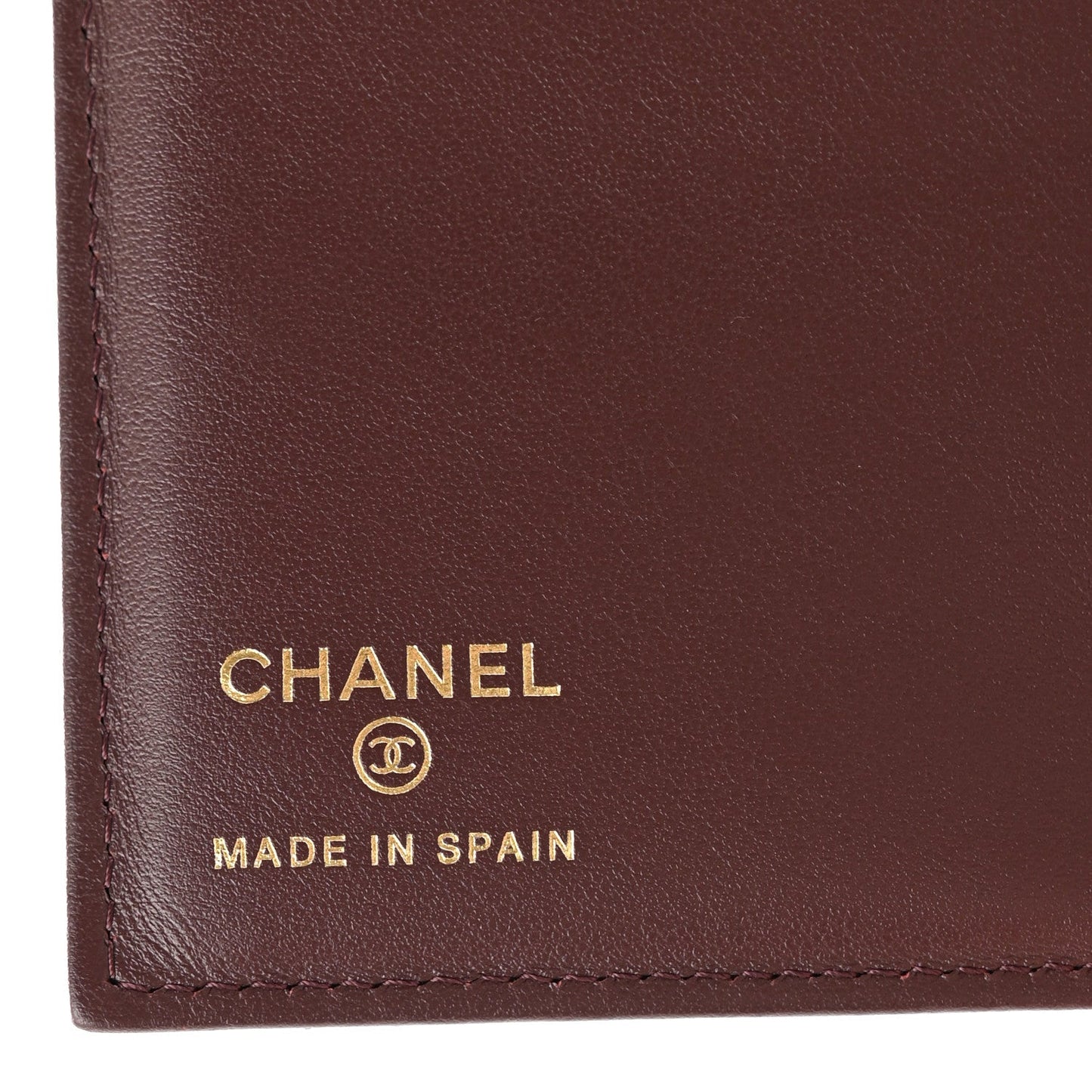Caviar Quilted Passport Holder Black