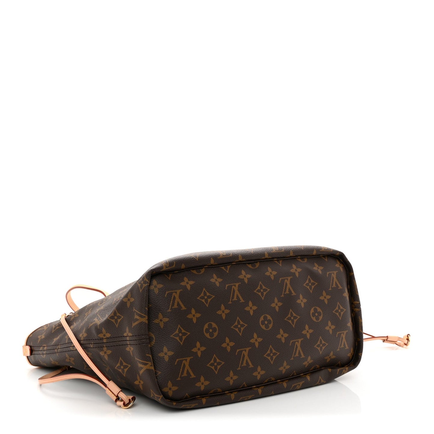 Monogram Inside Out Neverfull Bandouliere MM Rouge Sari