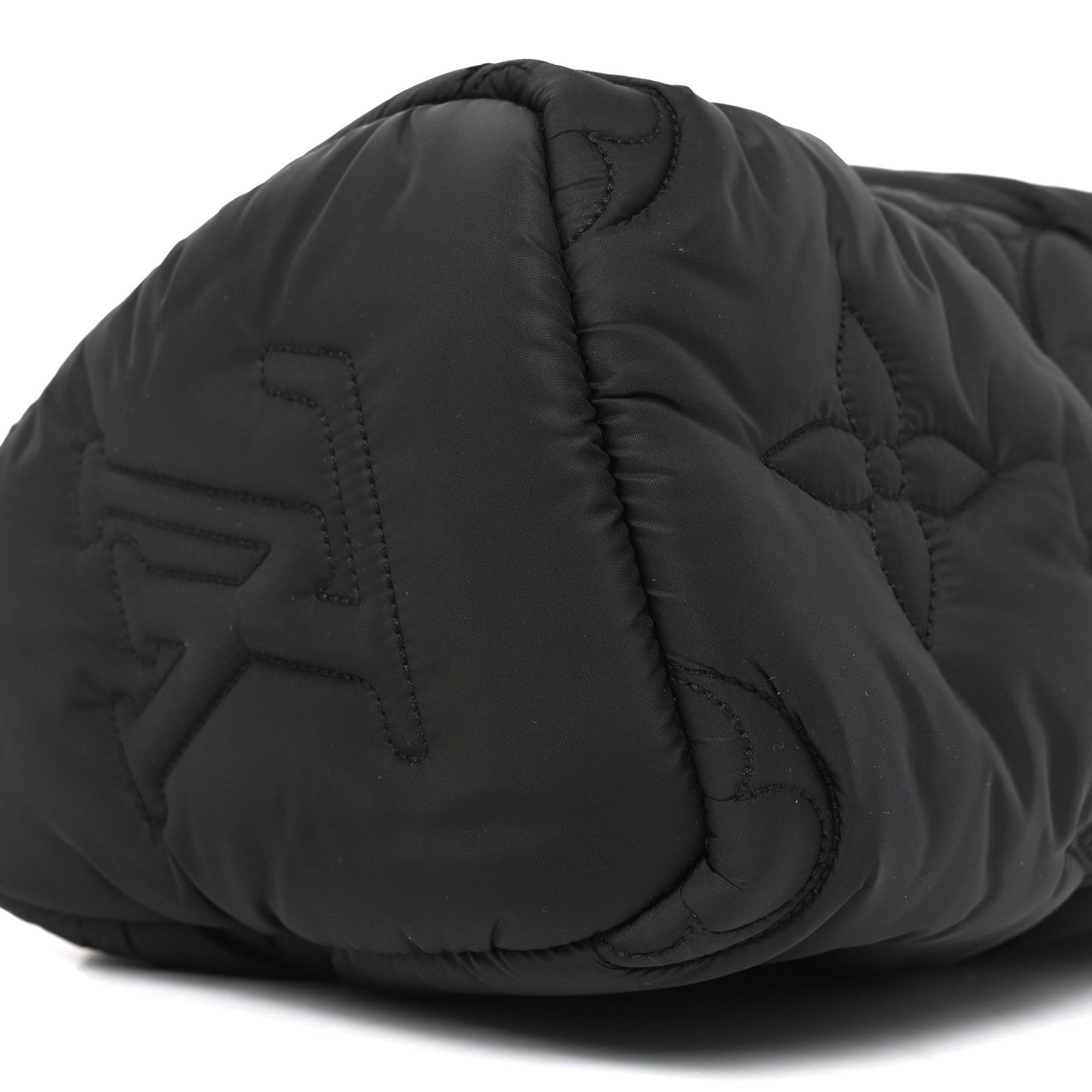Econyl Mini Monogram Pillow Speedy Bandouliere 25 Black