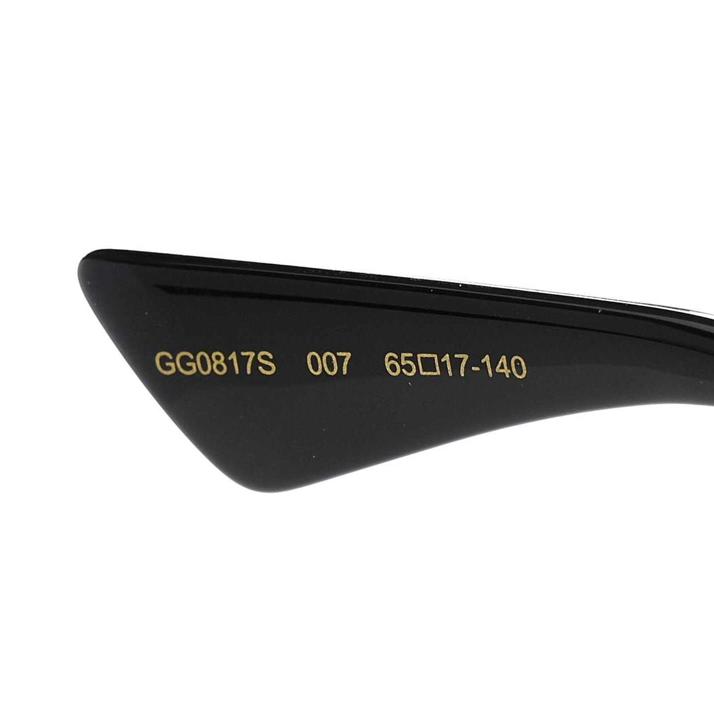 Oversized Sunglasses GG0817S Purple Gold