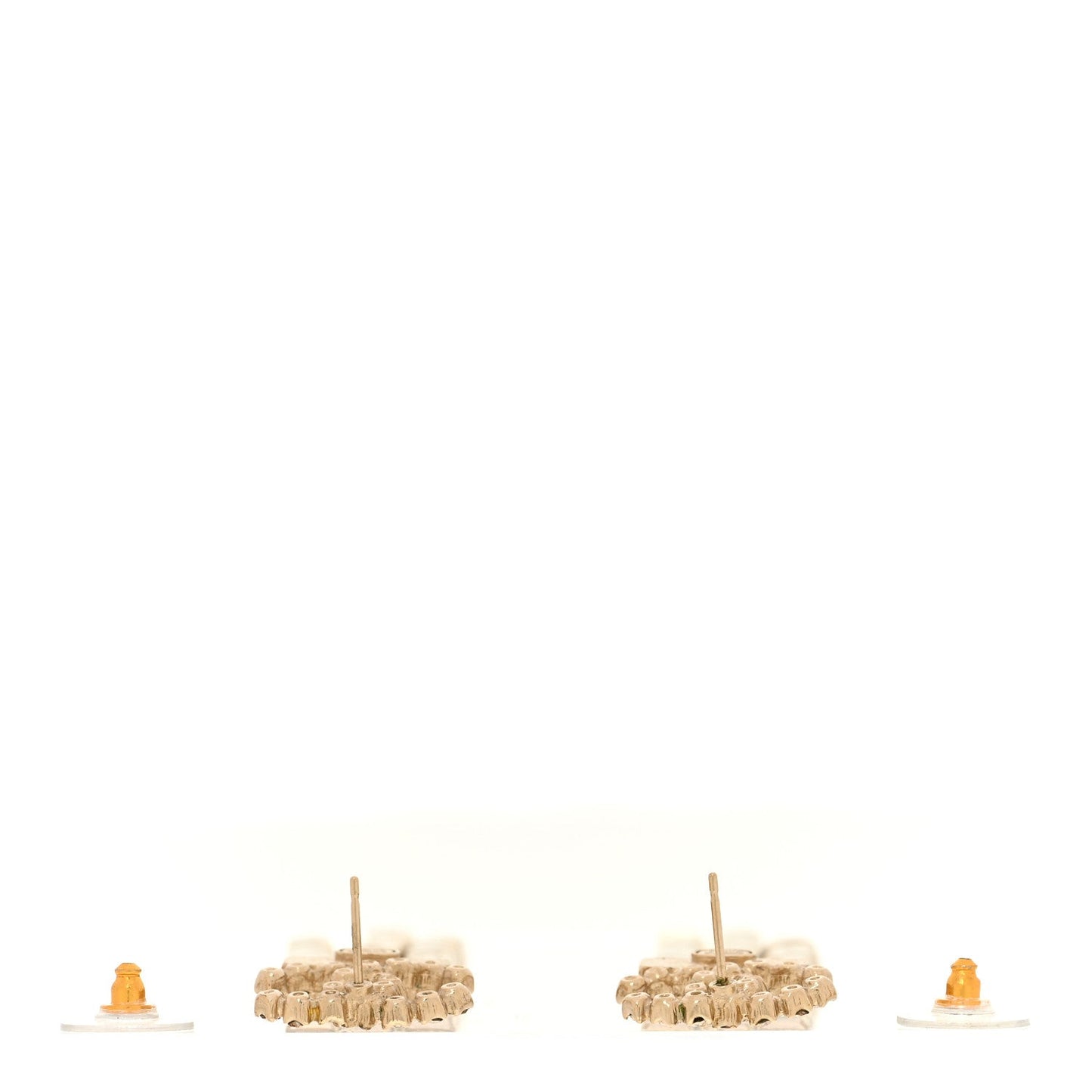 Baguette Crystal CC Drop Earrings Multi