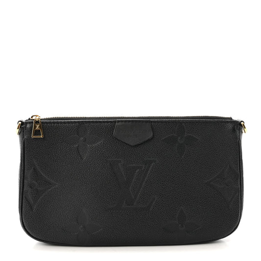 Empreinte Monogram Giant Multi Pochette Accessories Large Pochette Black