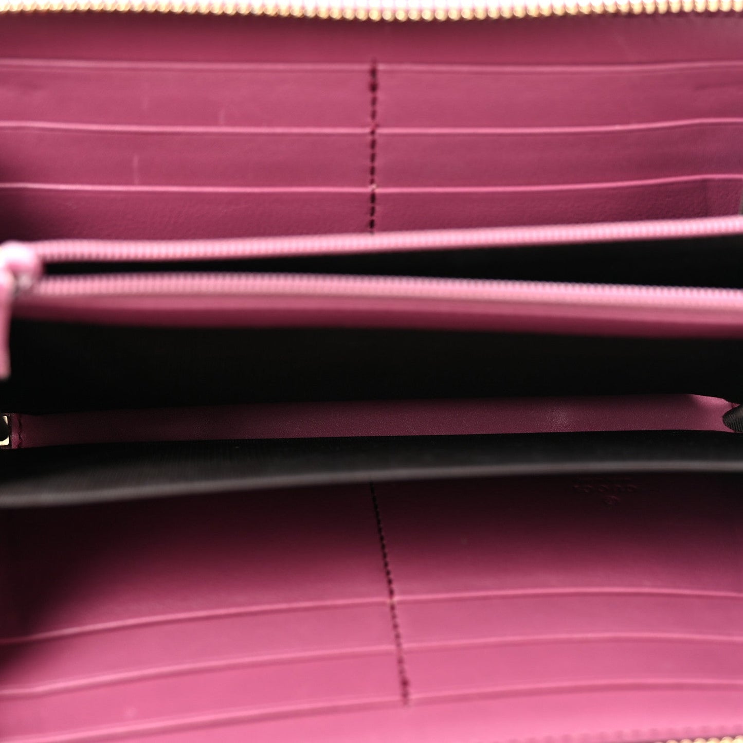 Guccissima Signature Microguccissima Bree Zip Around Wallet Purple