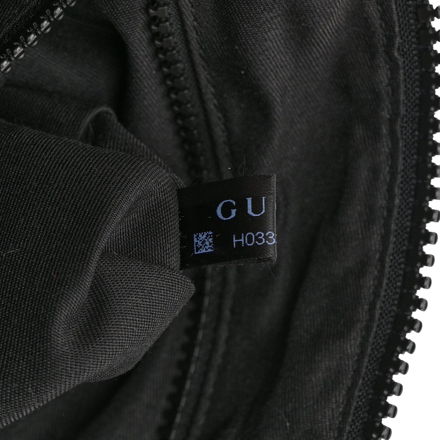 Nylon Monogram Medium Flat Messenger Bag Black