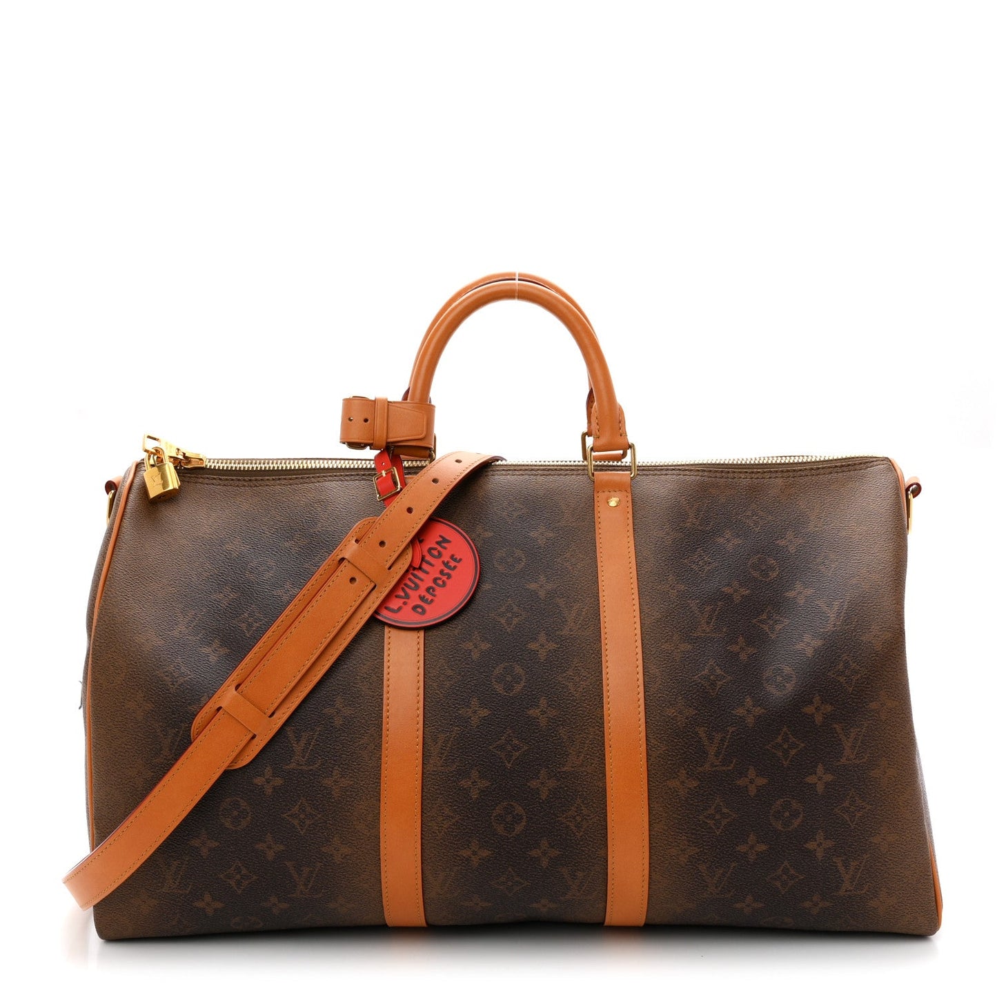 Monogram Dust Keepall Bandouliere 50