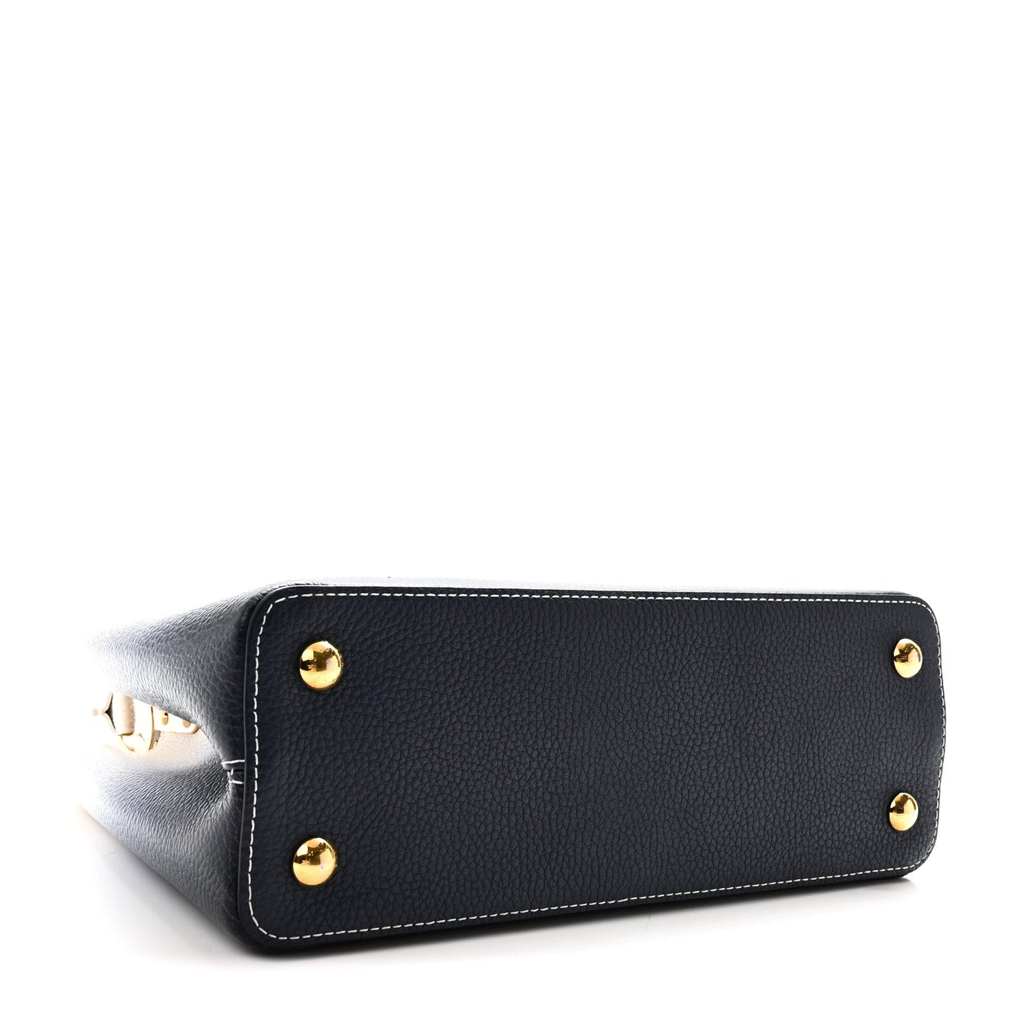 Taurillon Capucines PM Blue Marine