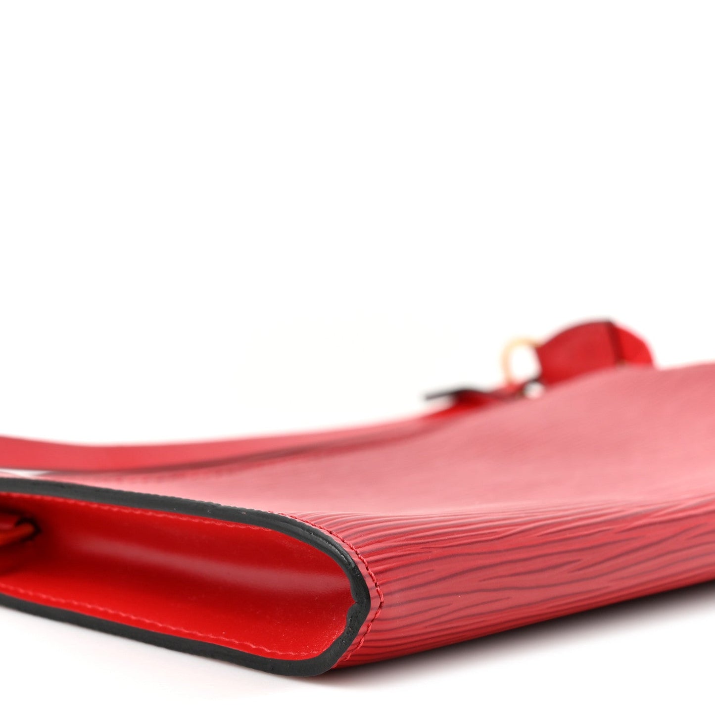 Epi Pochette Accessories 24 Castillan Red