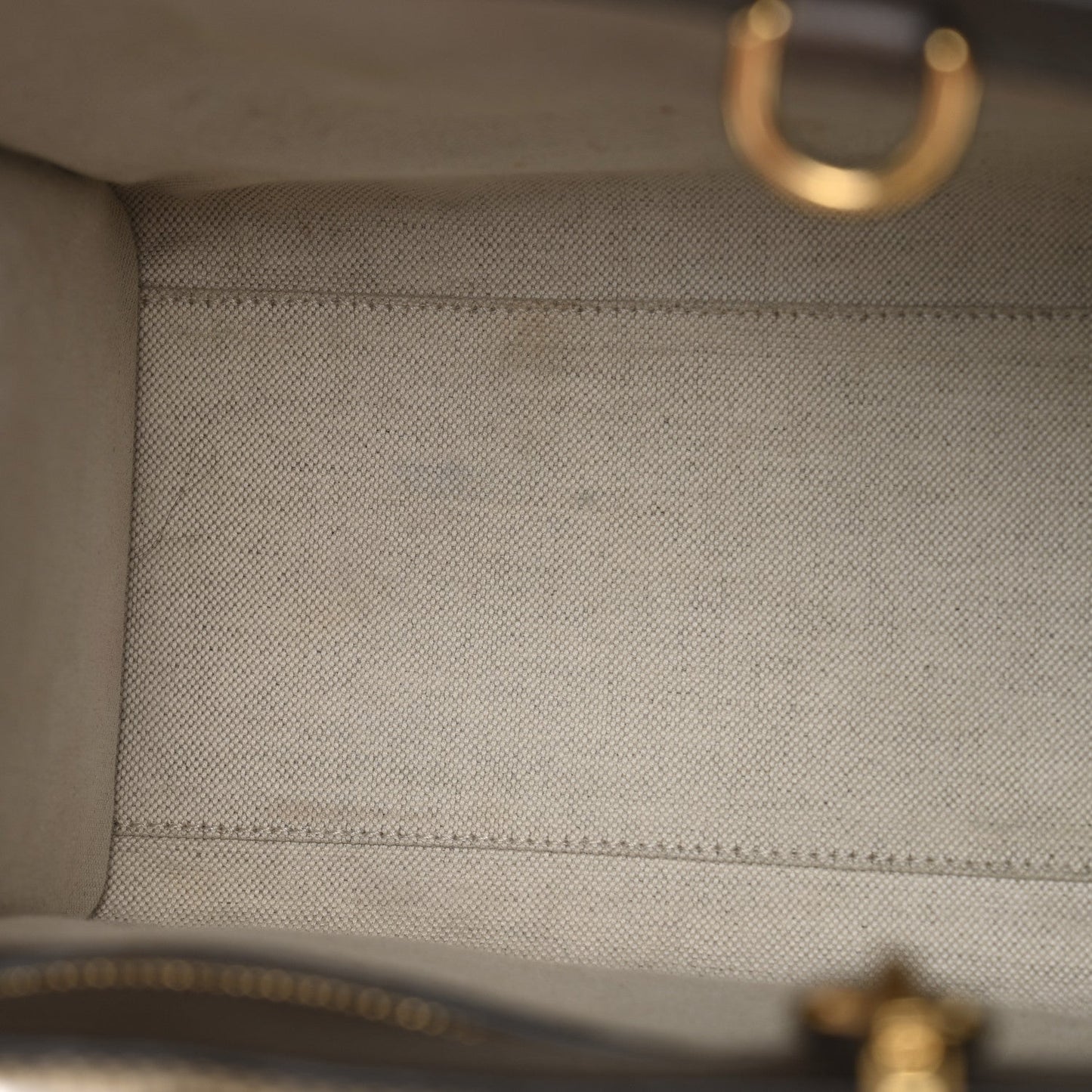 Monogram Jumbo GG Textured Dollar Calfskin Web Small Tote Bag Camel Ebony New Acero