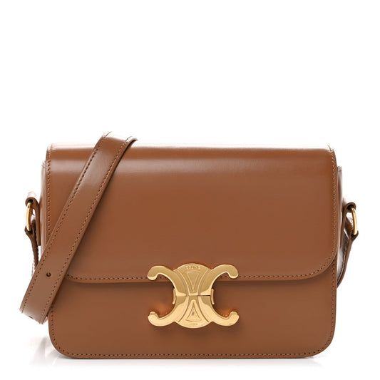 Shiny Calfskin Teen Triomphe Bronze