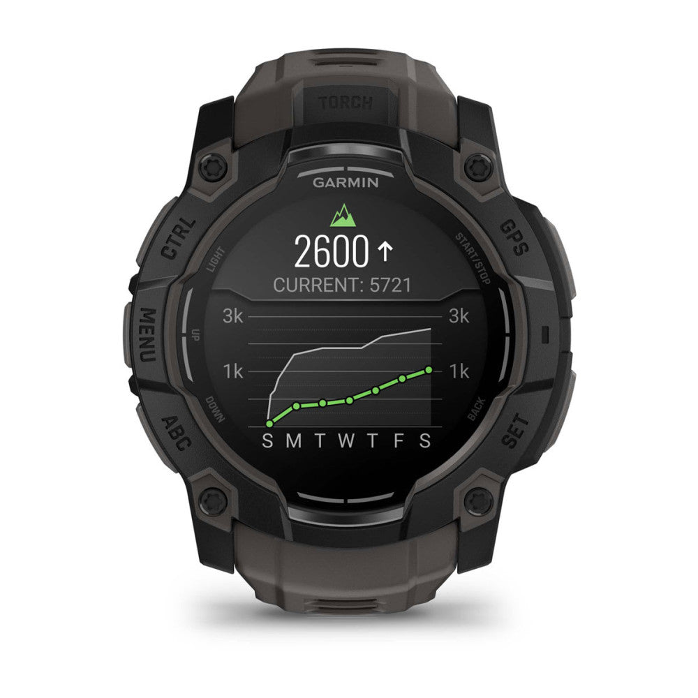 Garmin 010-03020-00 Instinct® 3 – 50 mm, AMOLED Quartz Men's Watch