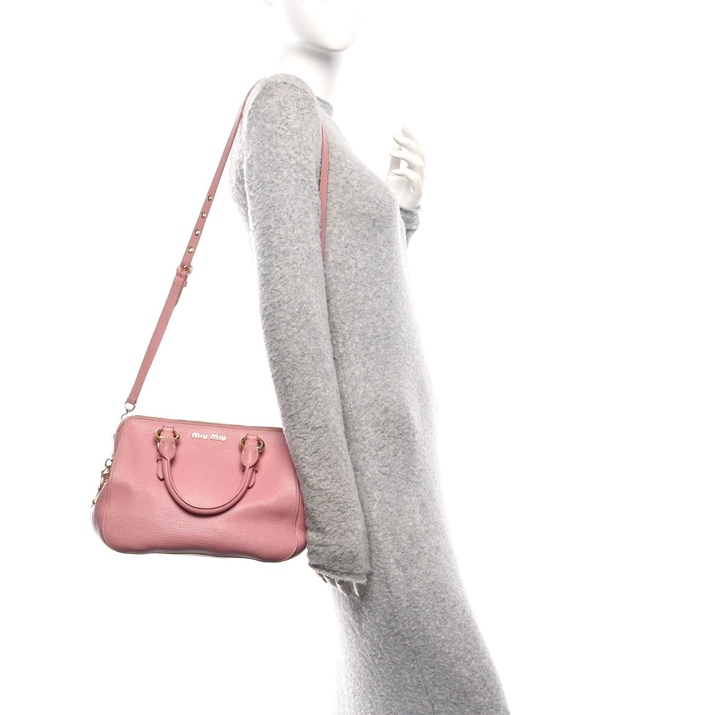 Goatskin Madras Bauletto Peonia
