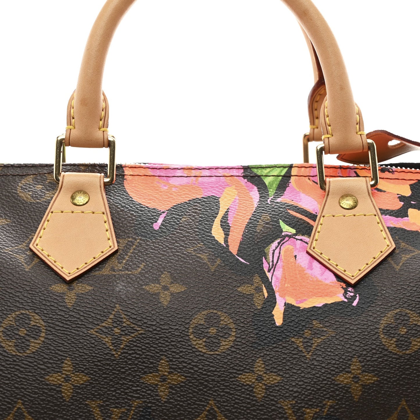 Monogram Roses Speedy 30