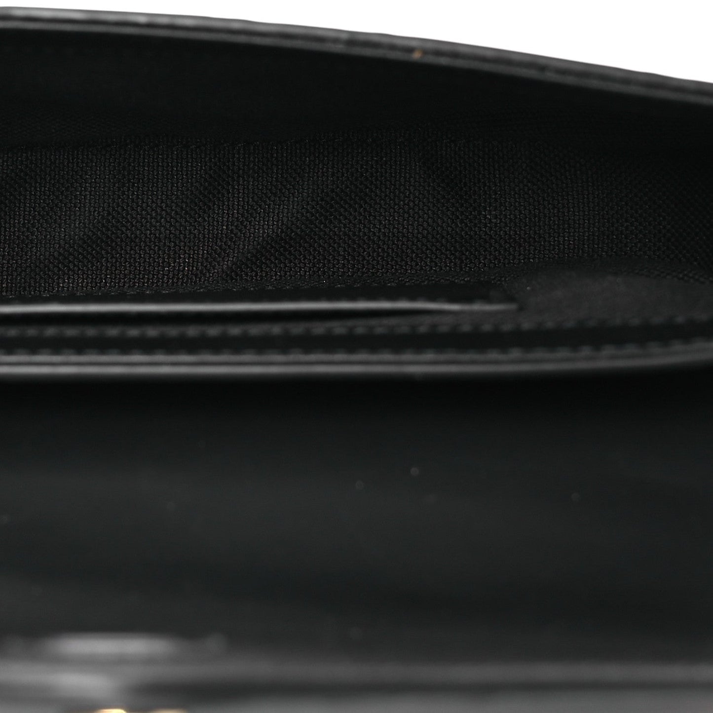 Gilbert Calfskin GG Super Mini Shoulder Bag Black