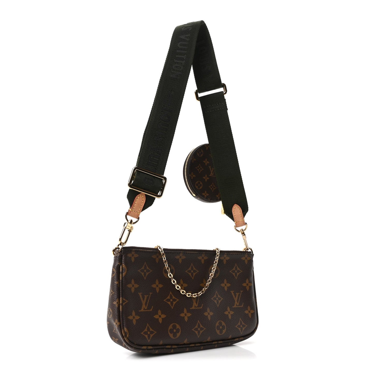 Monogram Multi Pochette Accessories Kaki