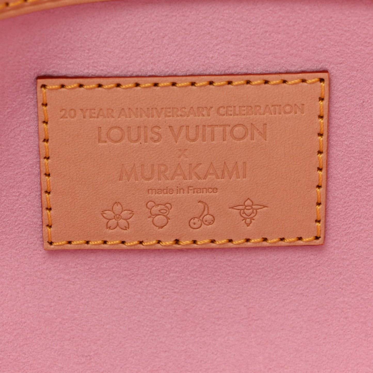 LV X TM Monogram Cherry Blossom Keepall Bandouliere 45 Sakura Brown