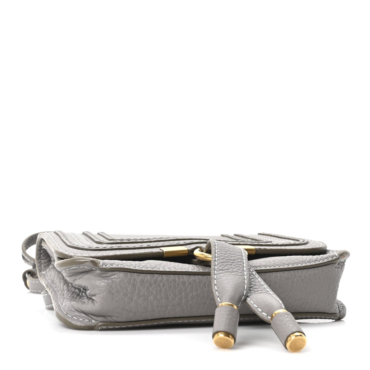 Calfskin Marcie Convertible Belt Bag Cashmere Grey