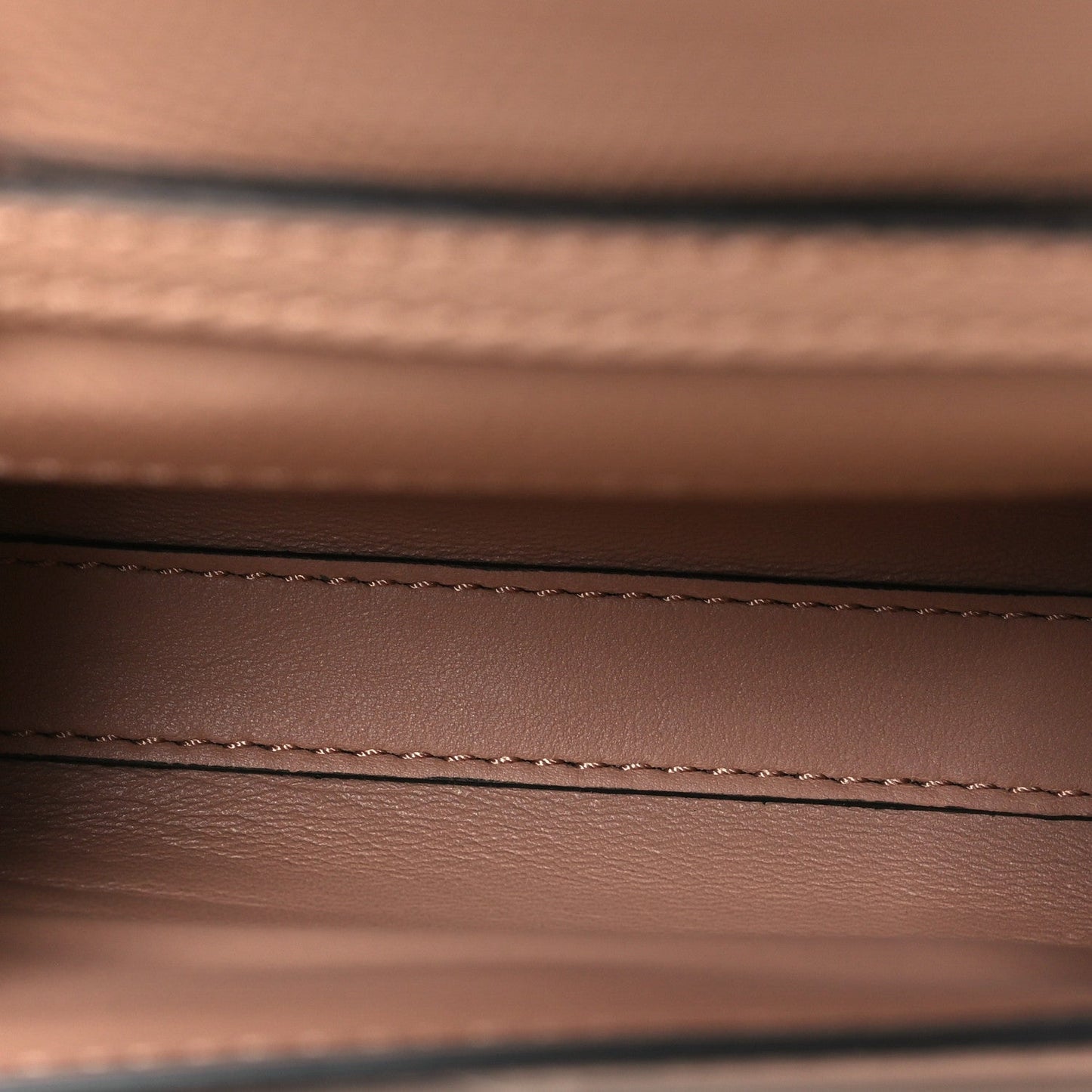 Calfskin Micro VSling Top Handle Bag Rose Cannelle
