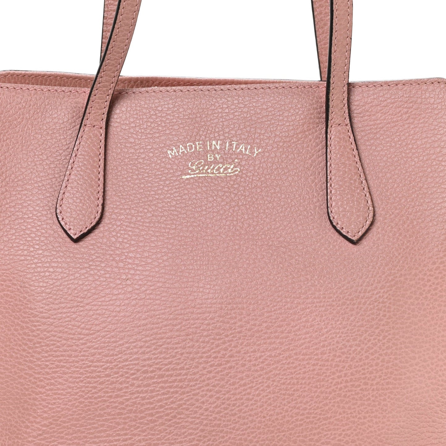 Dollar Calfskin Small Swing Tote Soft Pink