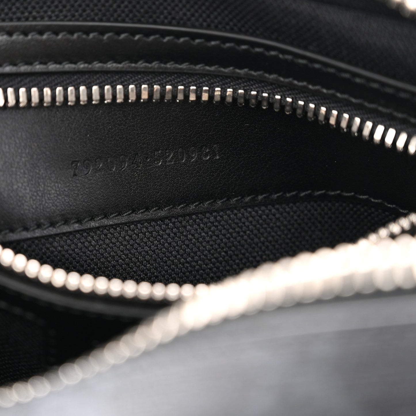 Soft GG Supreme Monogram Web Belt Bag Black Grey