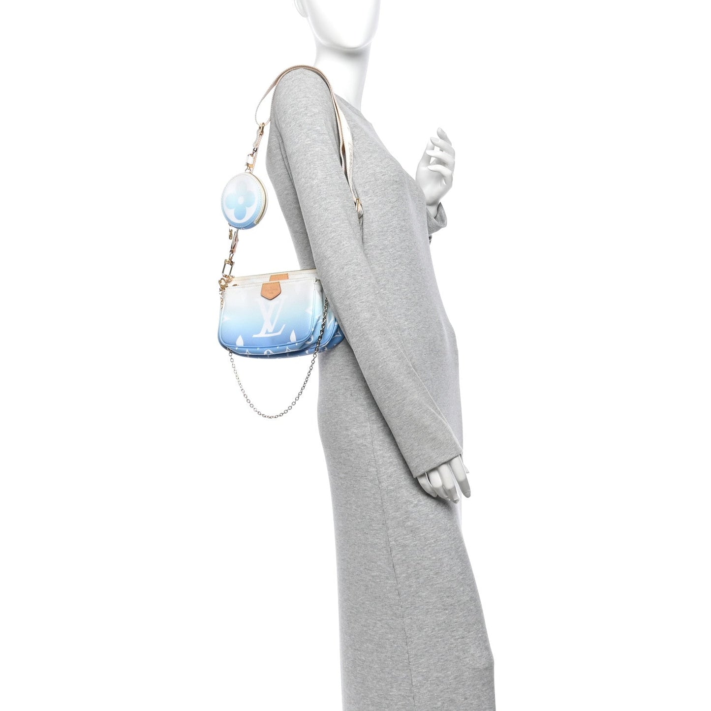 Monogram Giant By The Pool Multi Pochette Accessories Blue