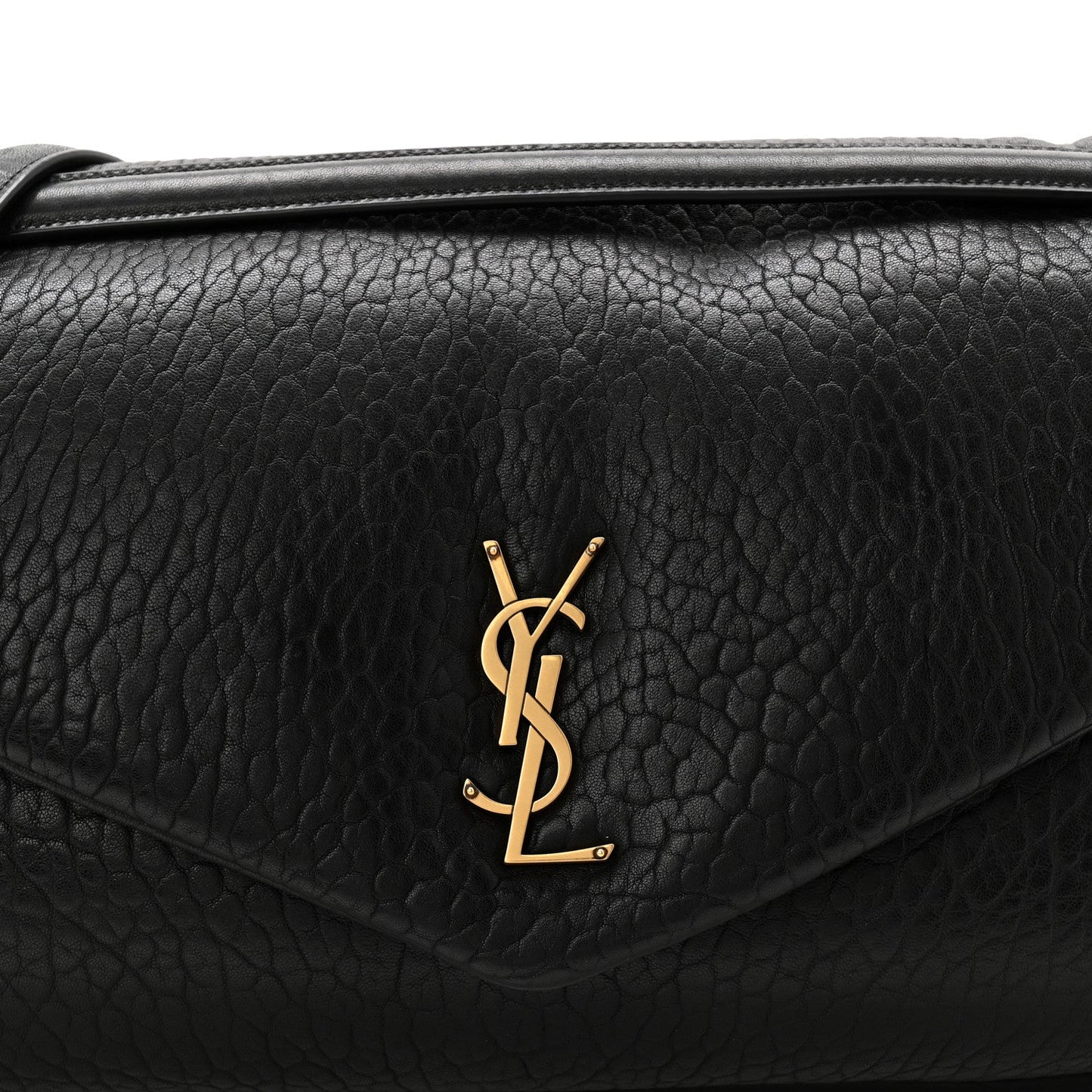 Grained Lambskin Large Calypso Black