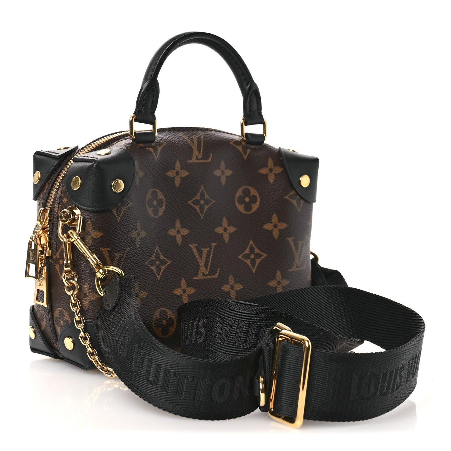 Monogram Petite Malle Souple Black