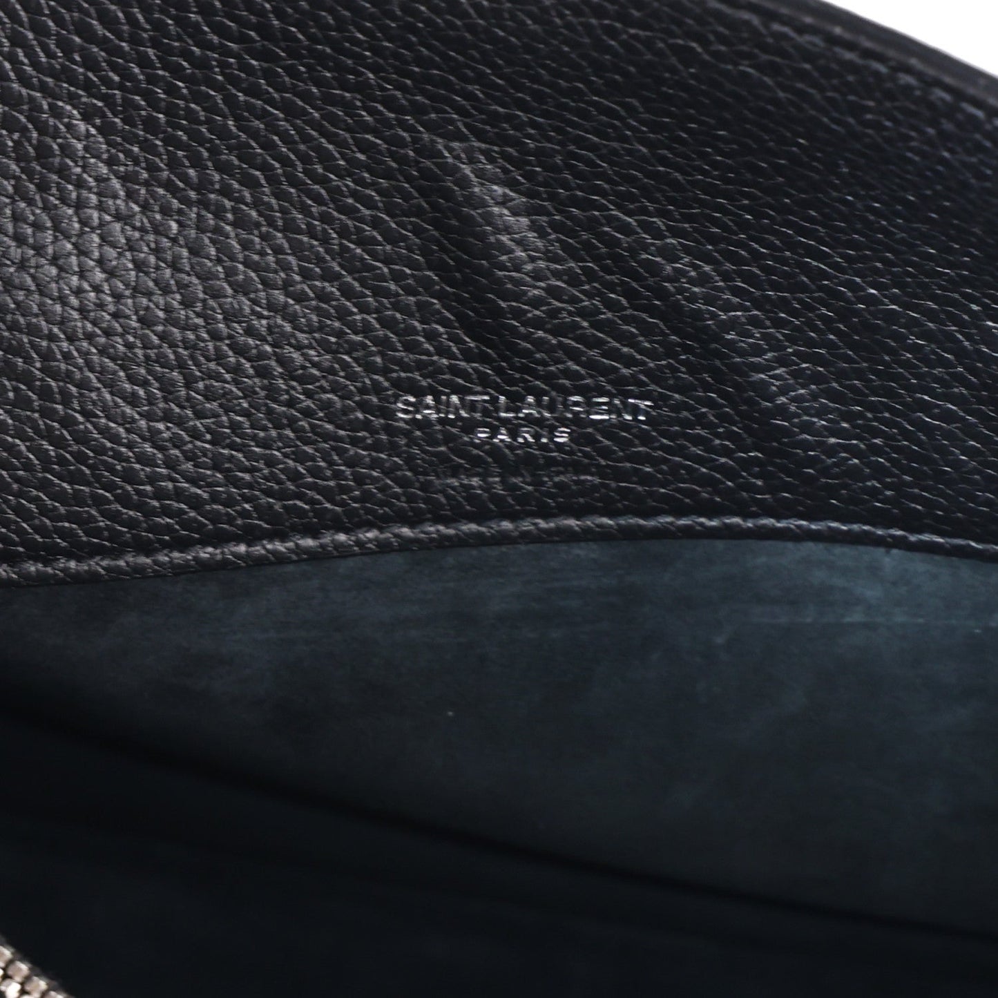 Grained Calfskin Baby Sac De Jour Souple Black
