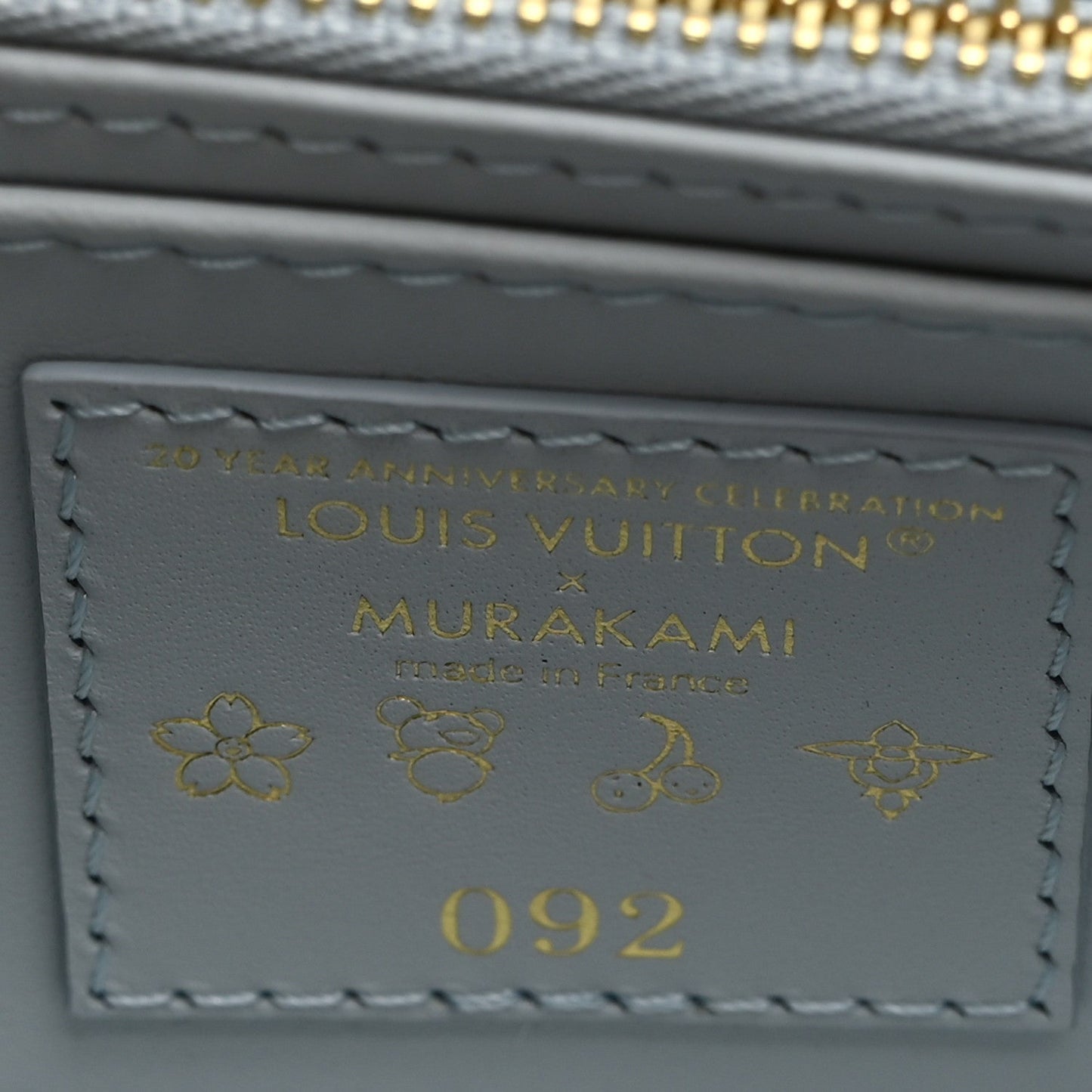 LV X TM Taurillon Capucines East West Mini Olympe Blue