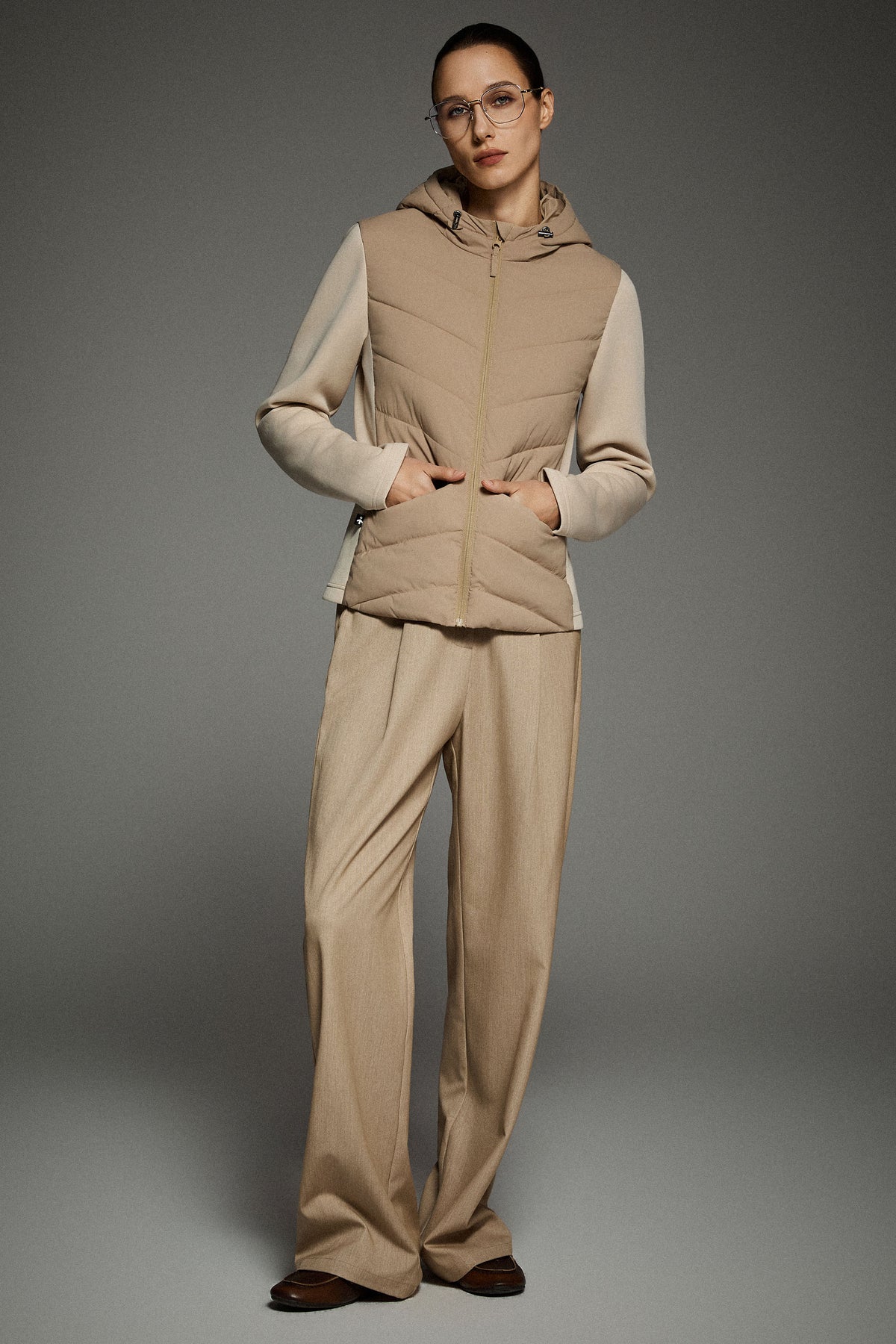Air-Layer Lightweight Jacket with Hood