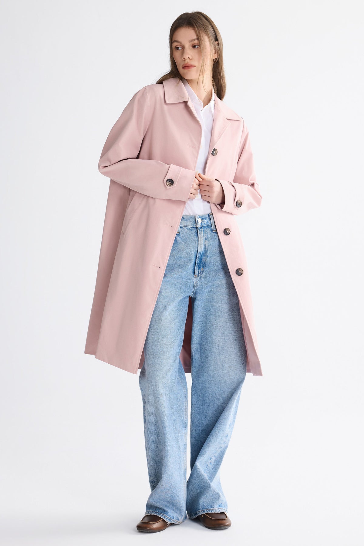 Single-Breasted Trench Coat