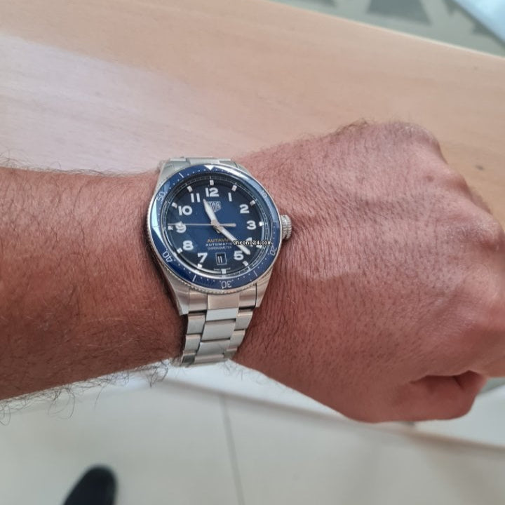 Tag Heuer Autavia Blue Dial Watch for Men - WBE5116.EB0173