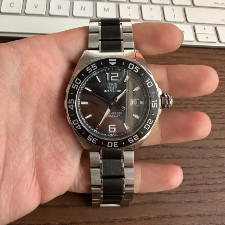 Tag Heuer Formula 1 Anthracite Dial Watch for Men - WAZ2011.BA0843