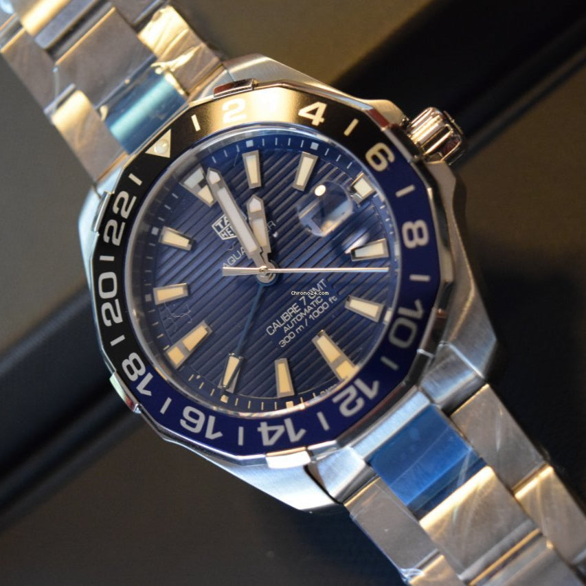 Tag Heuer Aquaracer Blue Dial Watch for Men - WAY201T.BA0927