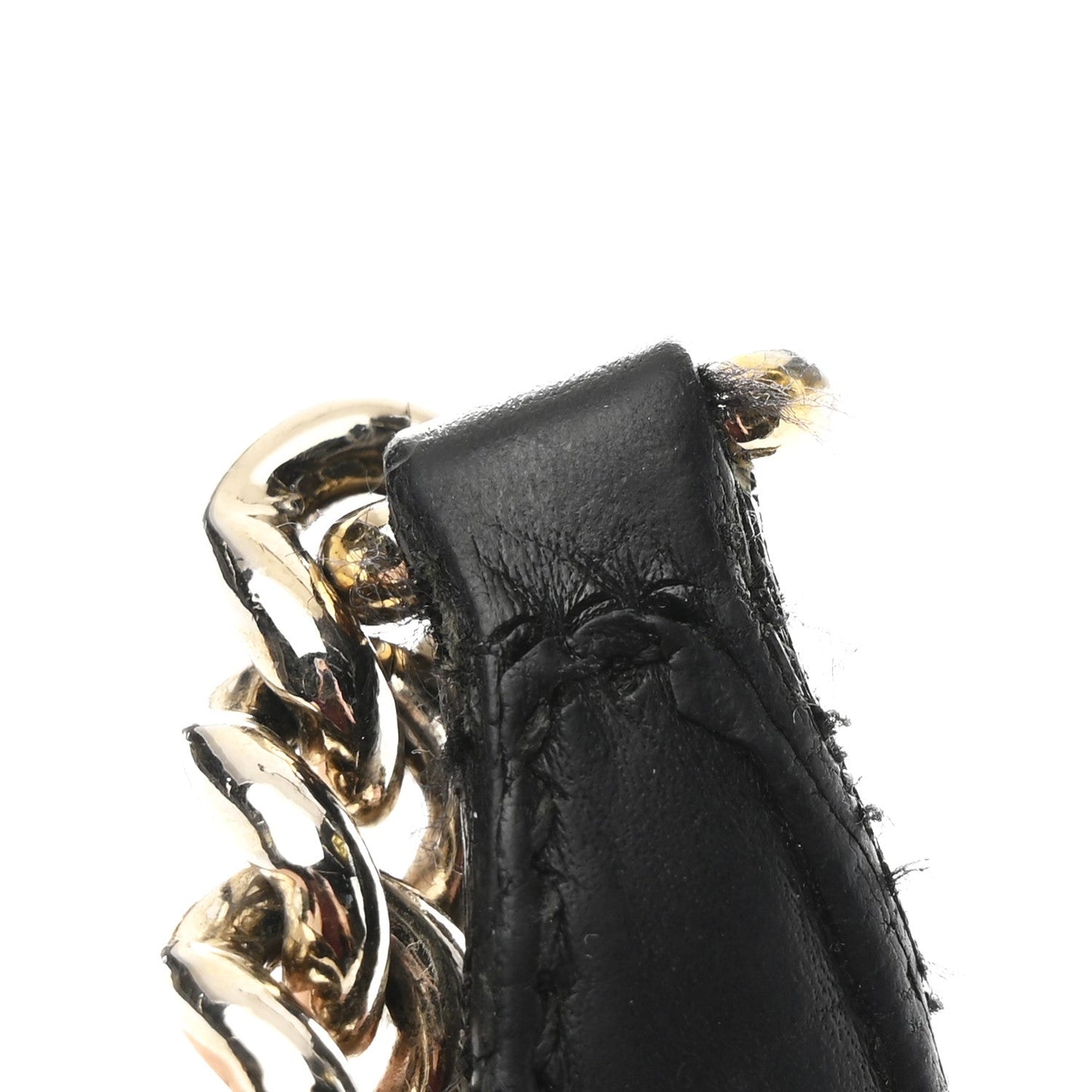 Pebbled Calfskin Medium Soho Chain Shoulder Bag Black