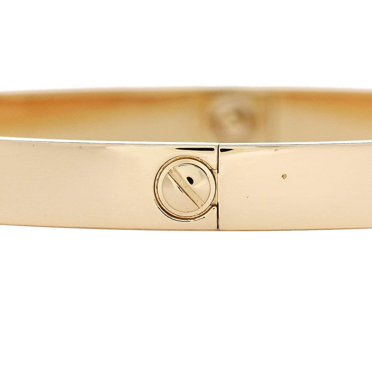 18K Yellow Gold LOVE Bracelet 19