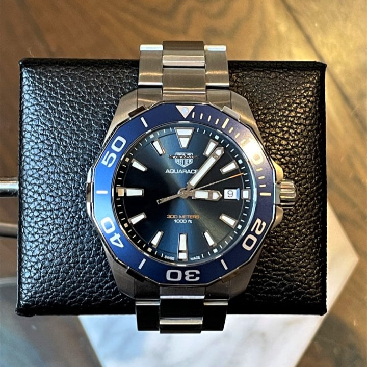 Tag Heuer Aquaracer Blue Dial Watch for Men - WAY111C.BA0928