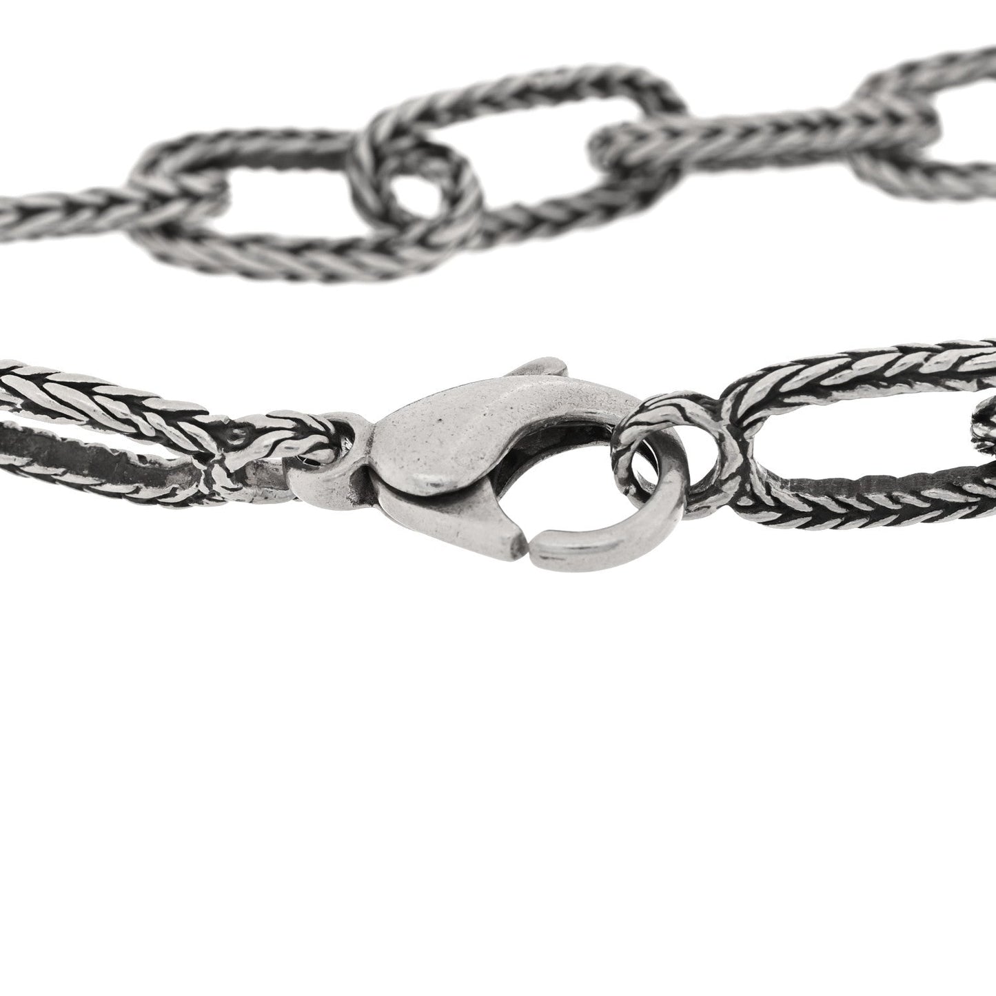 Sterling Silver 18K Yellow Gold Heart Dot Chain Bracelet
