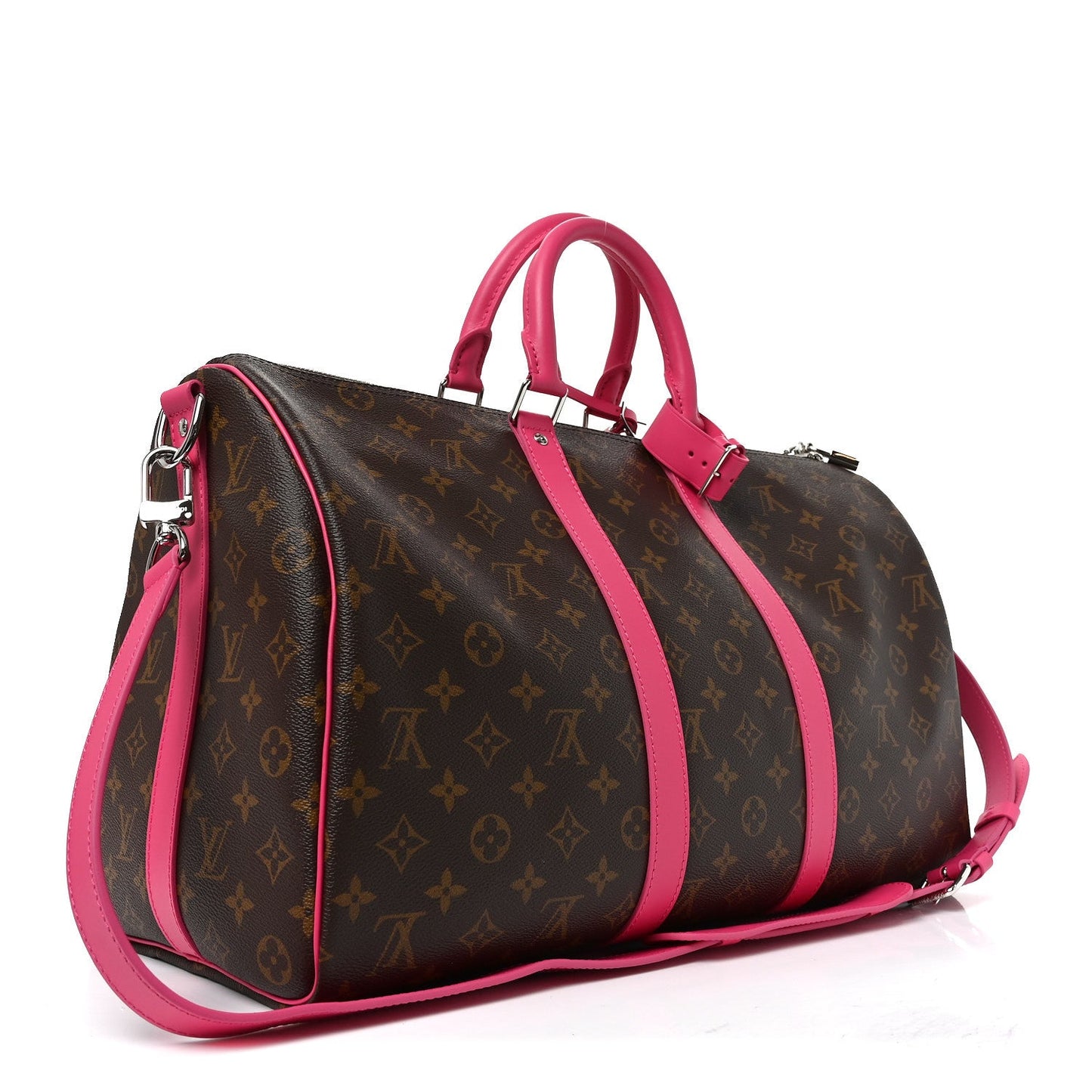 Monogram Keepall Bandouliere 45 Pondichery Pink