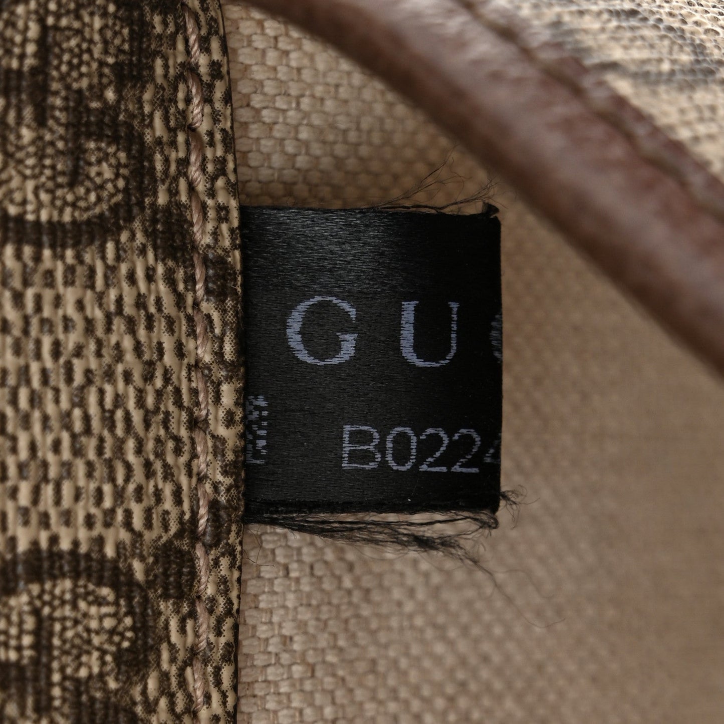 GG Supreme Web Totem Three Piece Monogram Shoulder Bag Beige New Acero