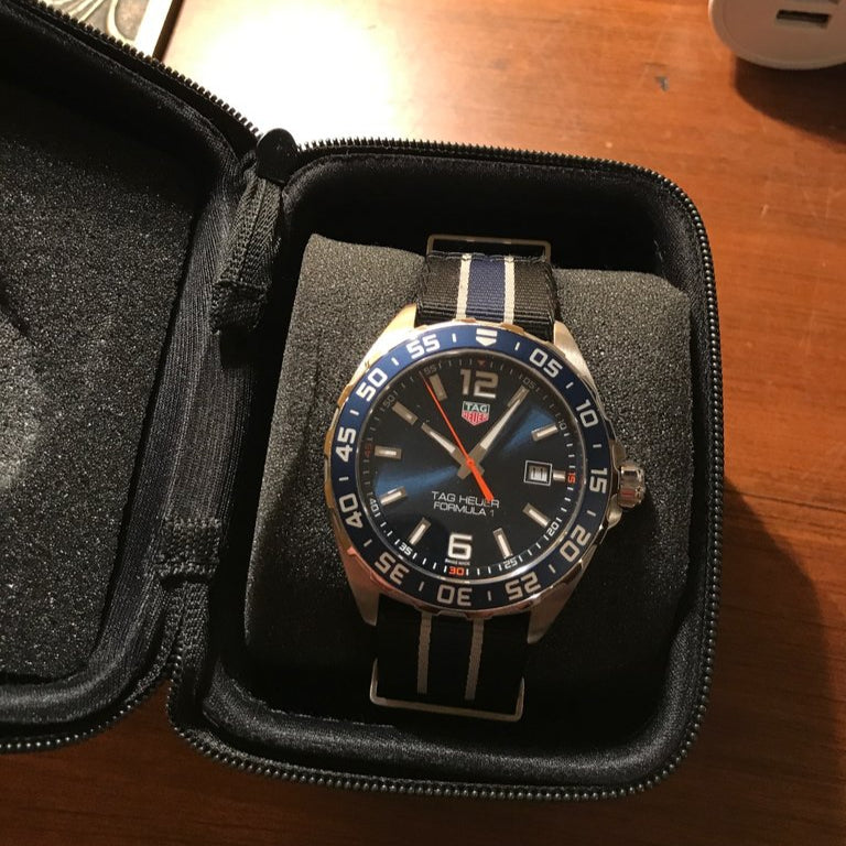 Tag Heuer Formula 1 Blue Dial Watch for Men - WAZ1010.FC8197