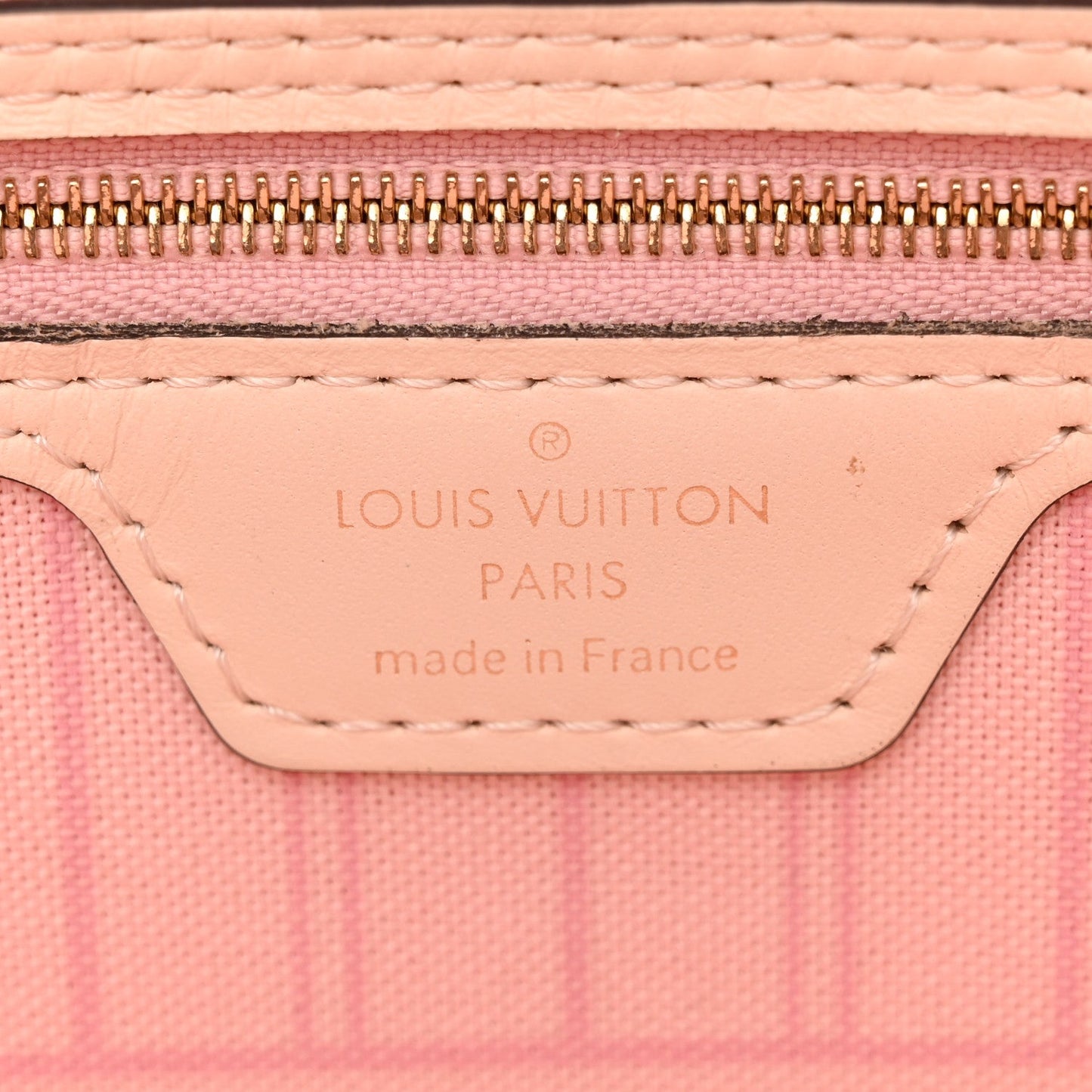 Damier Azur Braided Neverfull MM Pink