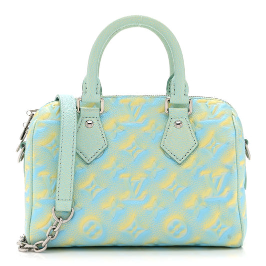 Empreinte Monogram Summer Stardust Speedy 20 Water Green
