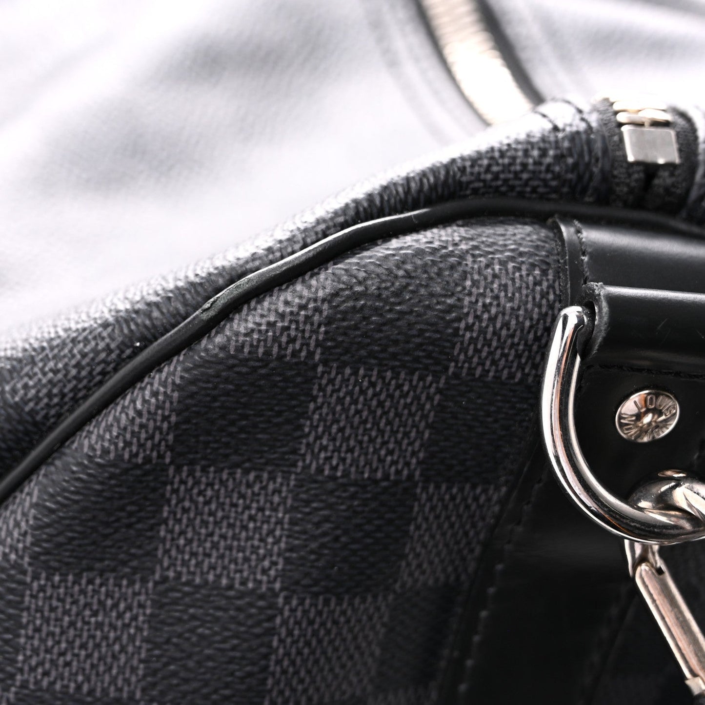 Damier Graphite Keepall Bandouliere 55