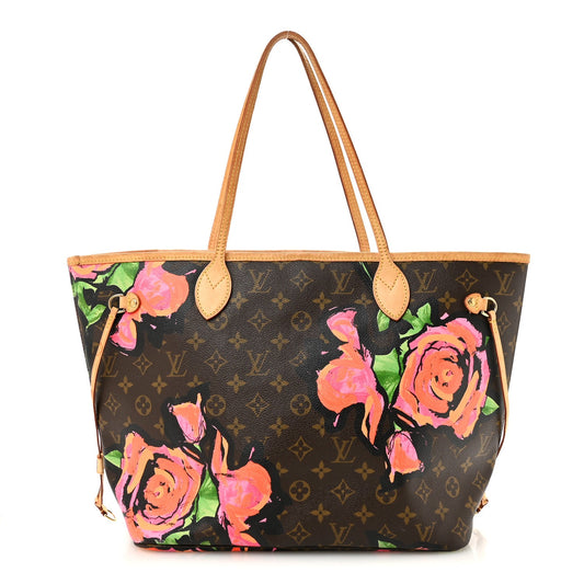 Monogram Roses Neverfull MM